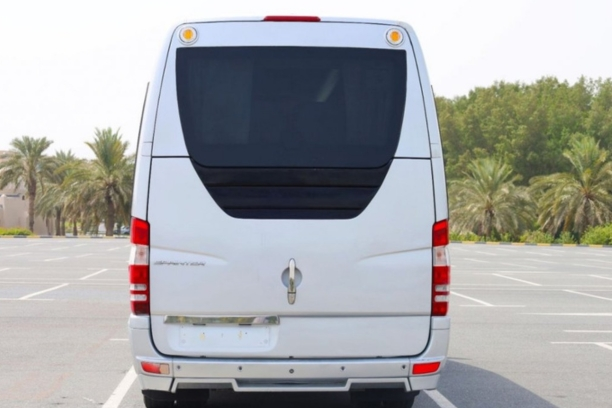 Compact & Efficient:
Mercedes Sprinter 22 Seater Rental for City Use.