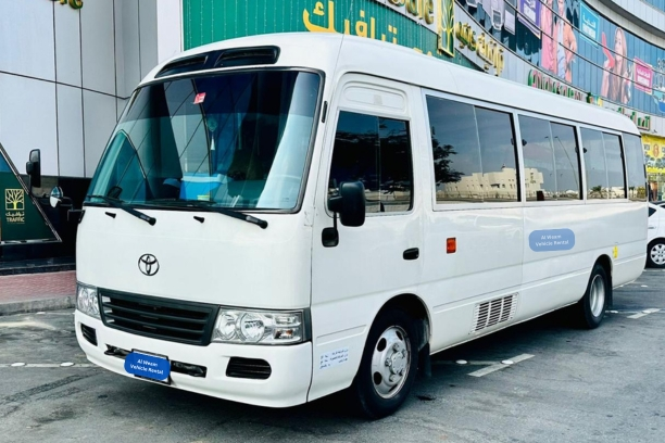 Group tour coaster UAE